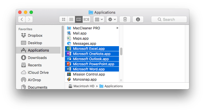 automator actions for mac office 2016